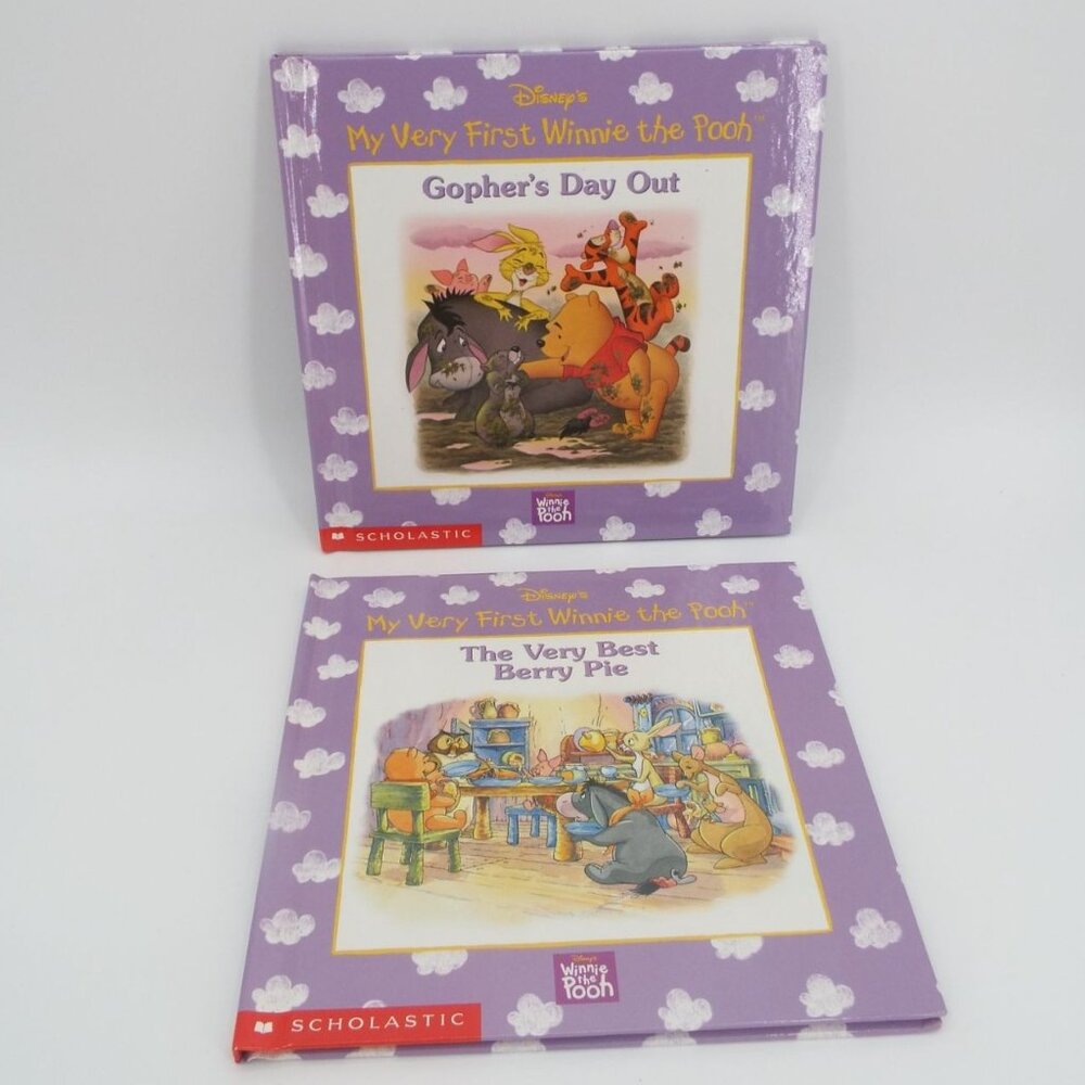 Disney's My Very First Winnie the Pooh Scholastic Hardcover Books Set of 5 - Picture 5 of 9